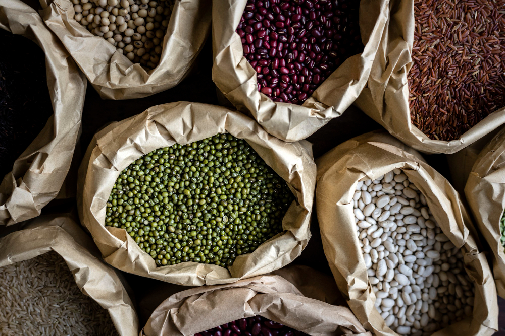 Grains and crops